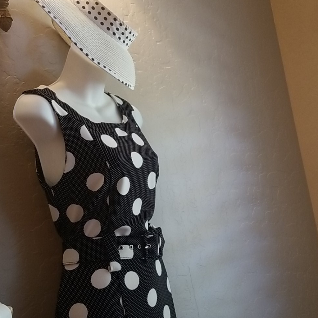 Vintage Look Ile New York Knee Length Dress